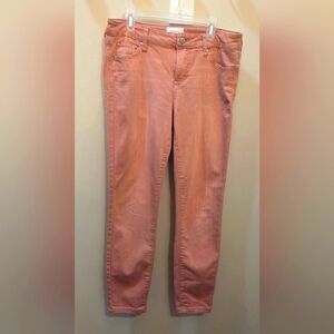 ⭐️Celebrity Pink Ankle Skinny Jeans Size 28